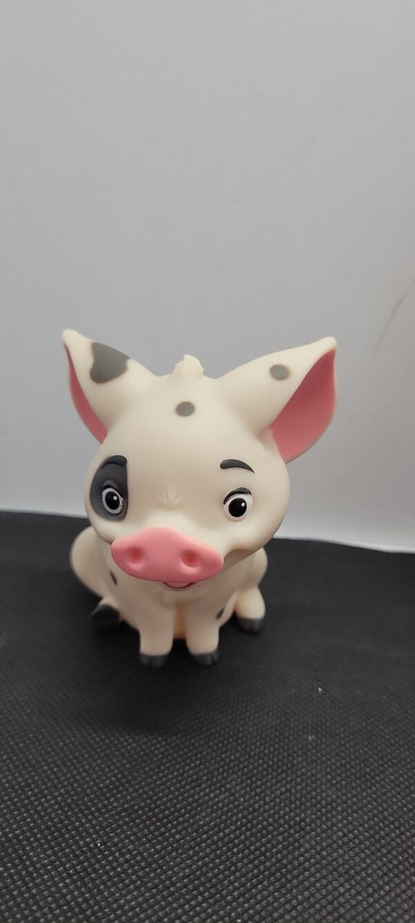 Disney Moana Pua Figure Figurine Pig 4" Tall Solid PVC Toy Cake Topper